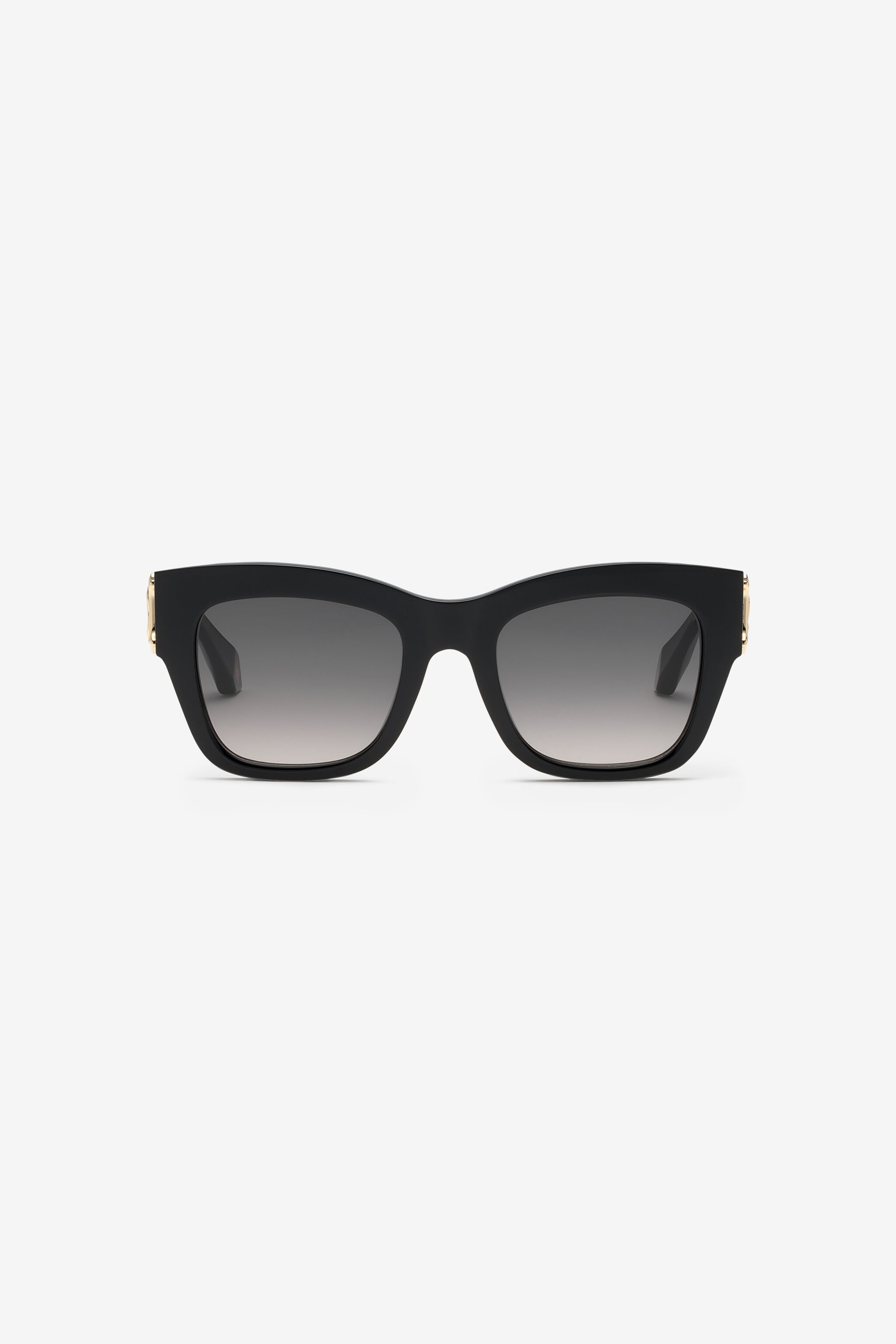 RC Metal and acetate combination sunglasses Black UALD14-ID209