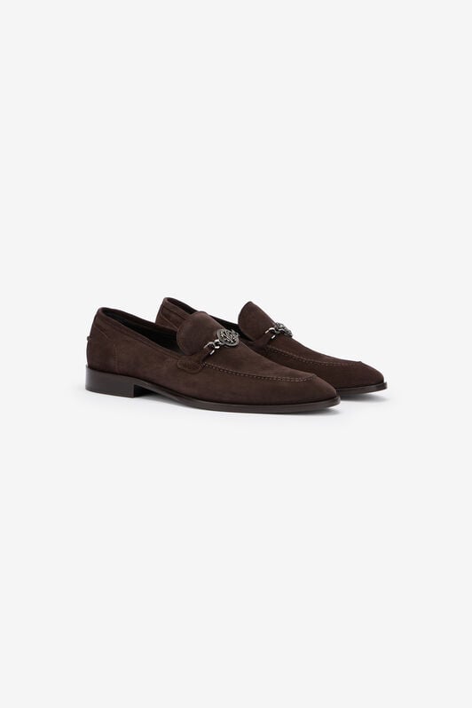 RC Brown Suede Loafer RC Brown Suede Loafer DARK BROWN QOS00H-PC001