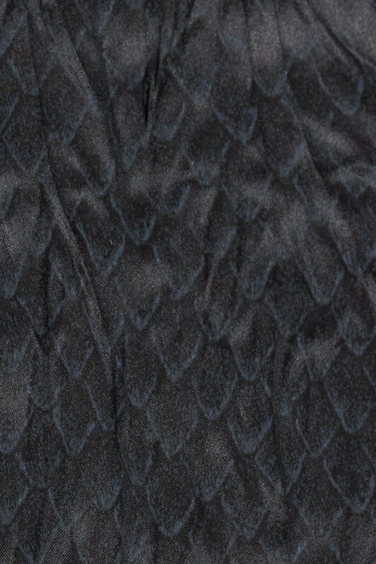 RC Shirt with Python Print Black UKT700-SZN57