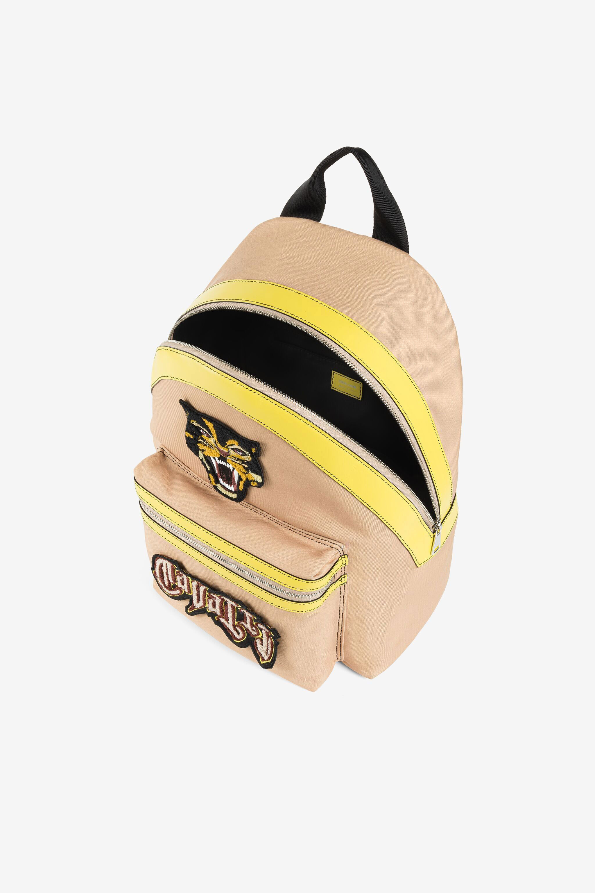 RC Logo-Applikation Rucksack Hellbraun QRB001-AC007