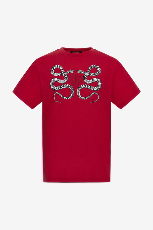 RC T-shirt with Snake print Red NOT60O-JD060