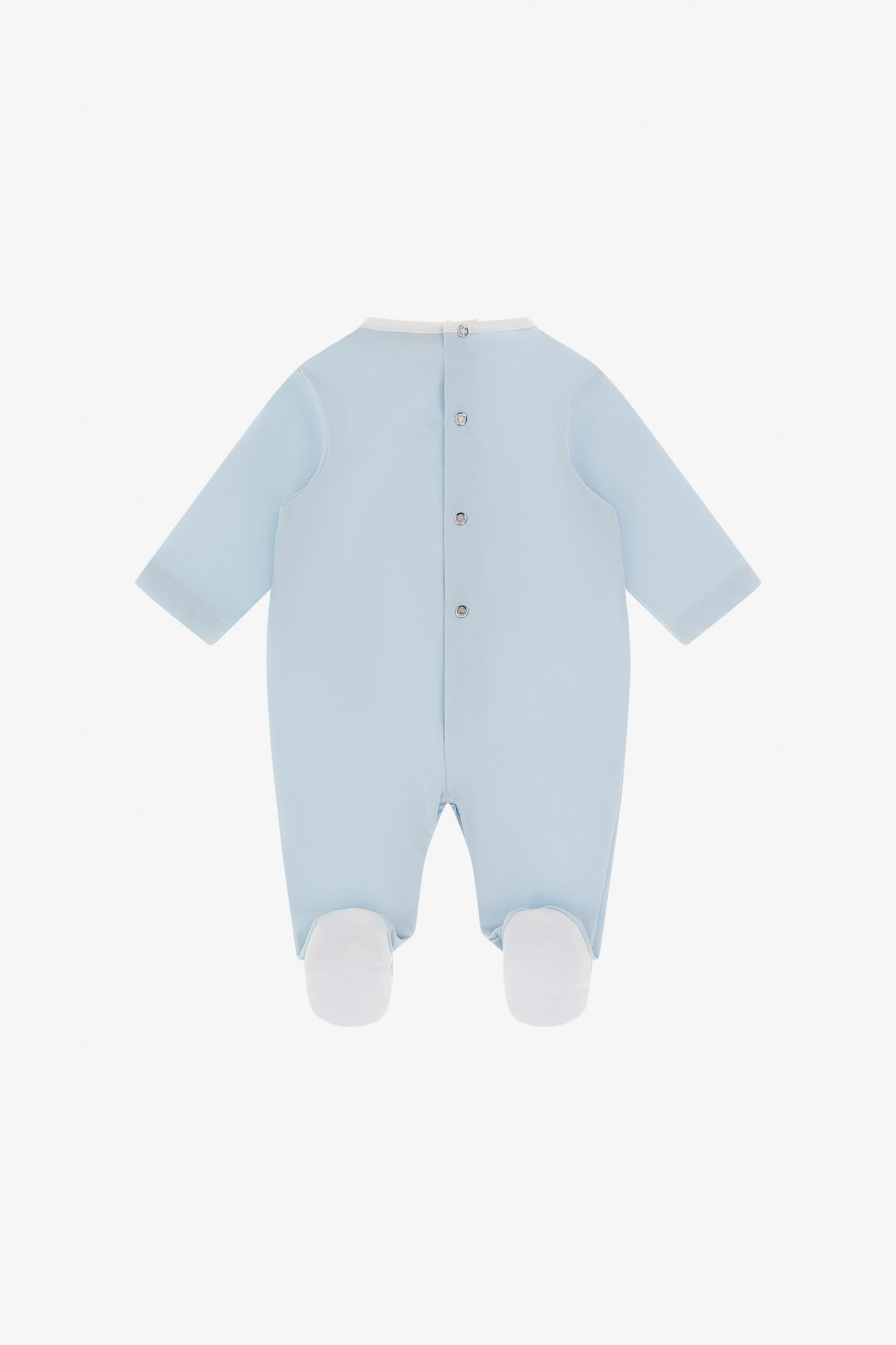 JU Set With Lions And RC Monogram BABY BLUE TJT811-JD001