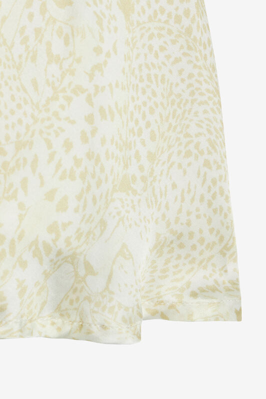 JU Dress With Cheetahs And Cheetah Skin IVORY UJT10J-6DO35