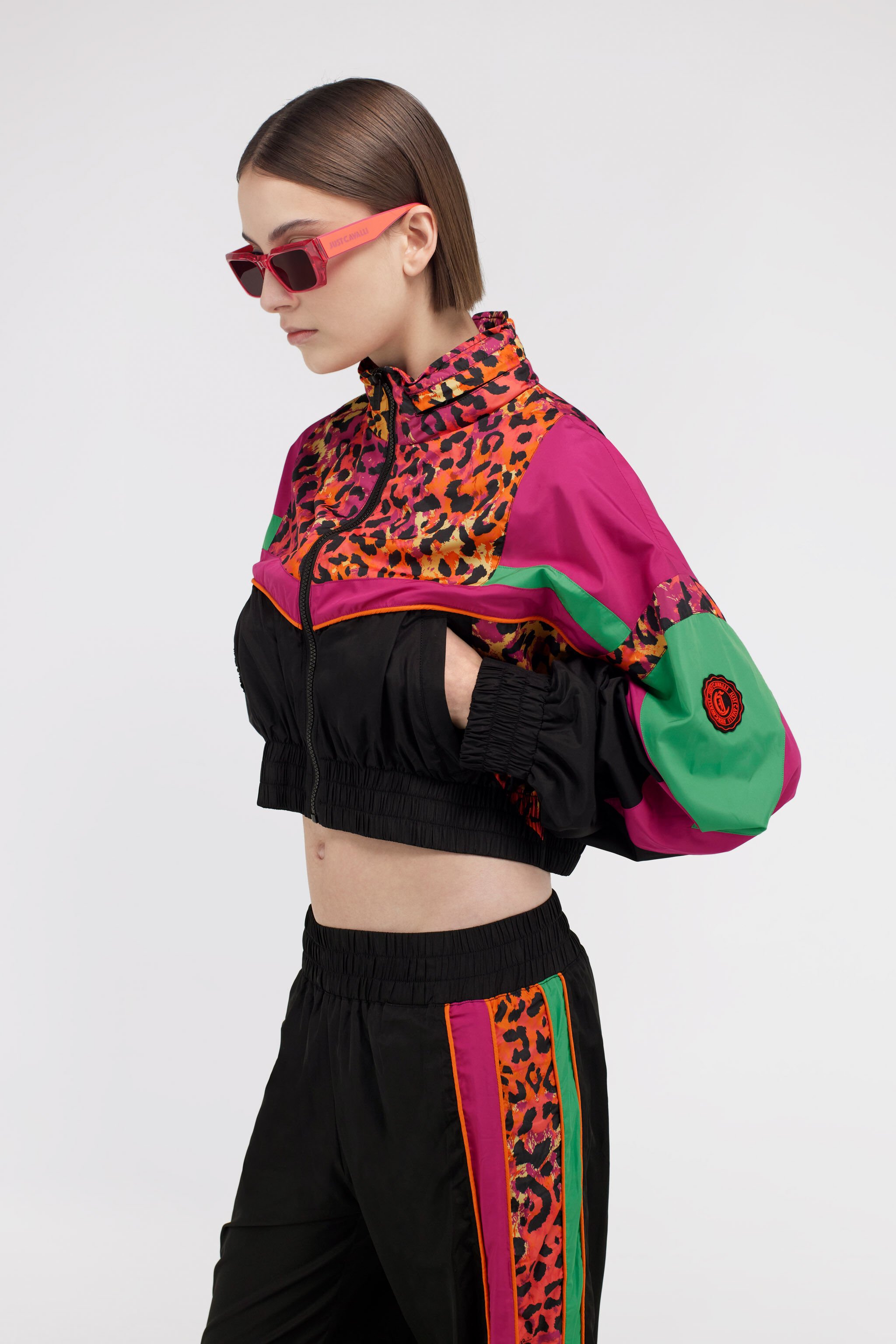 JC Just Cavalli bomber Fuchsia SFT167-SF031