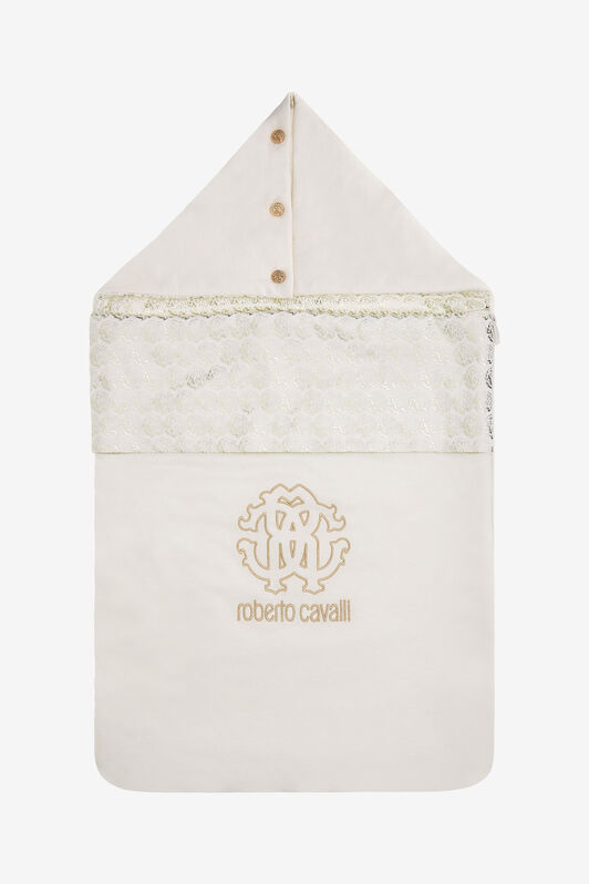 JU RC Monogram print cotton baby nest Oro SJT837-JD001