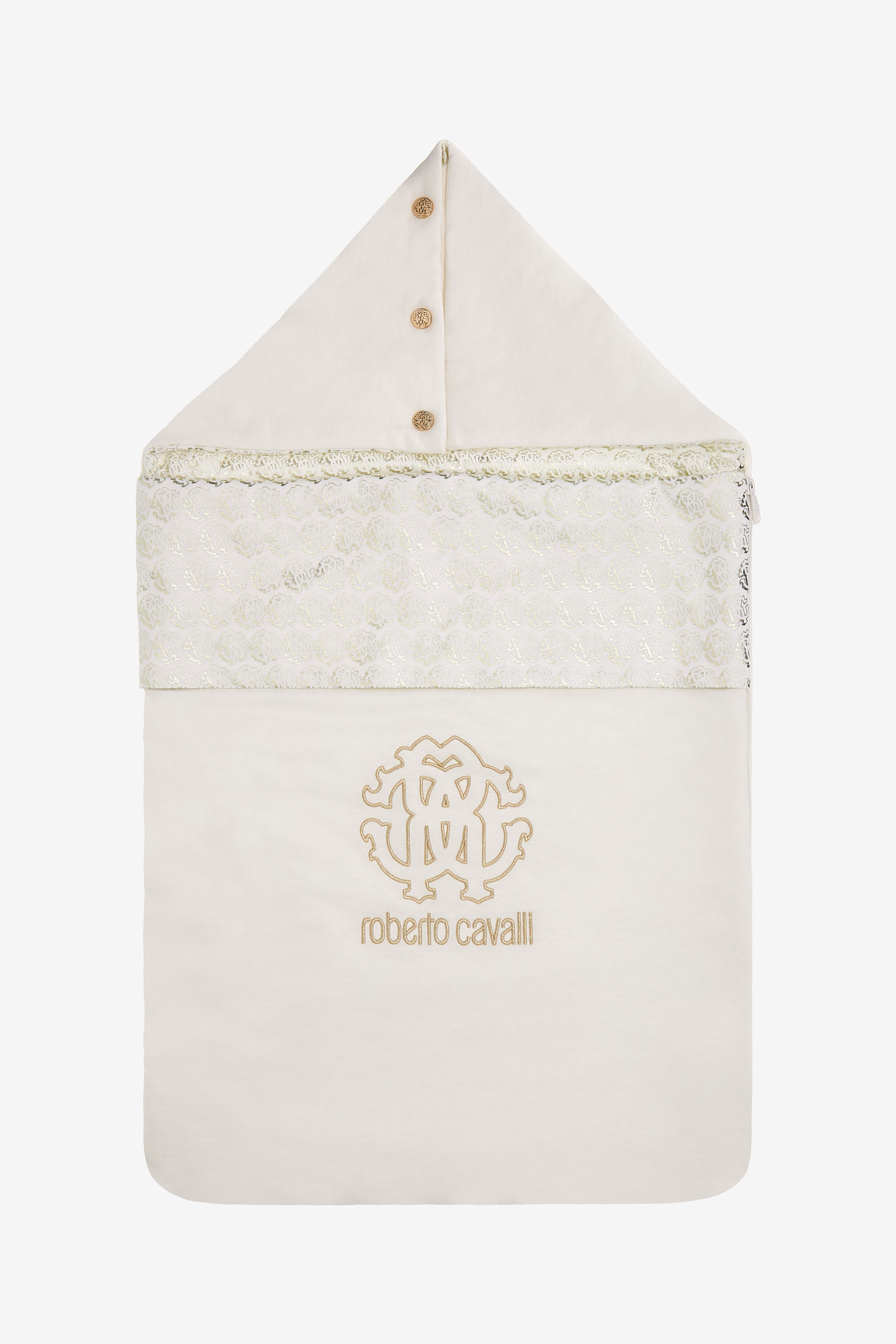 JU RC Monogram print cotton baby nest Oro SJT837-JD001