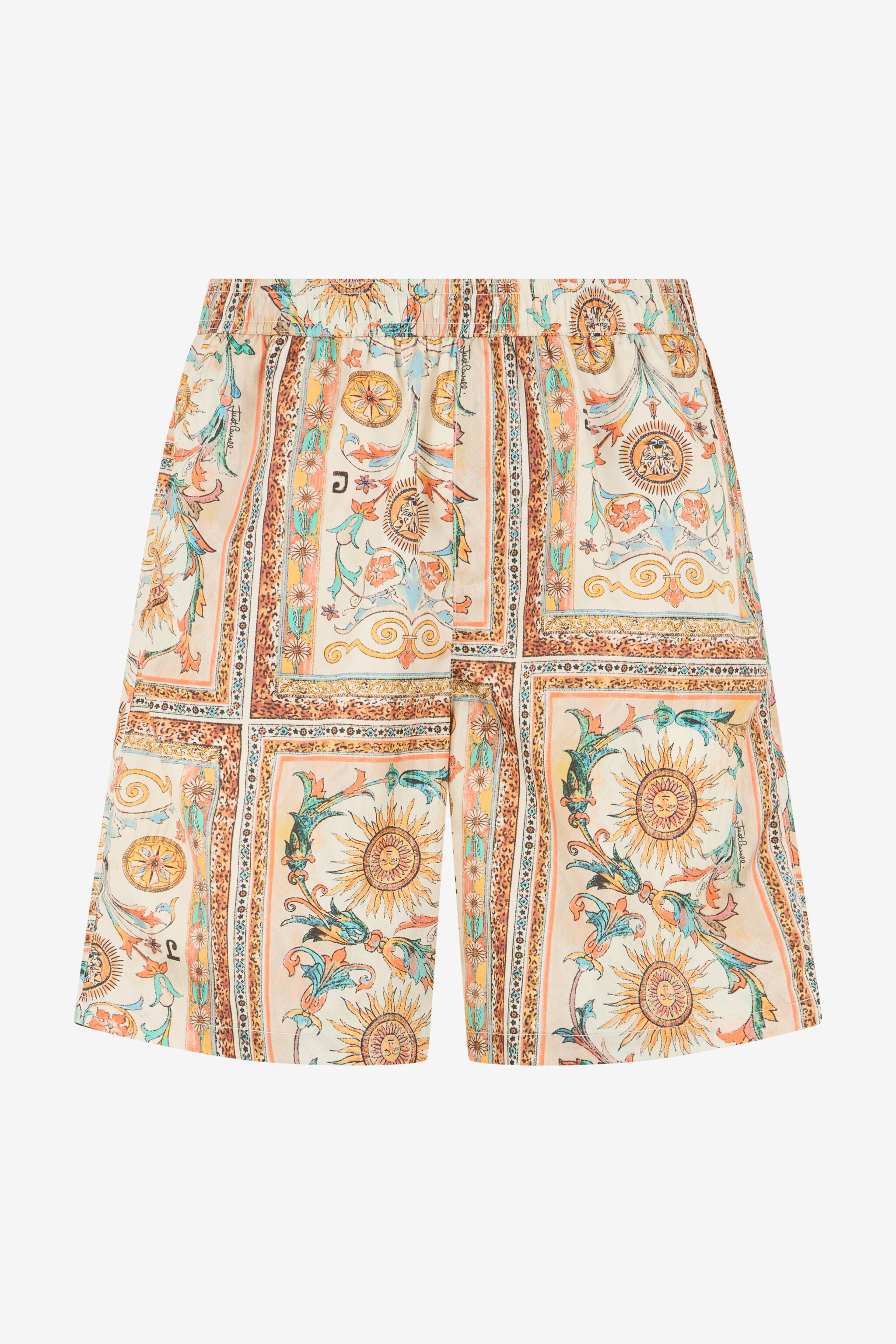 JC Bermuda-Badeshorts Mit Persian Tarot Print JC Bermuda-Badeshorts Mit Persian Tarot Print 744 BEIGE + 217 AZZU WFT137-WF195
