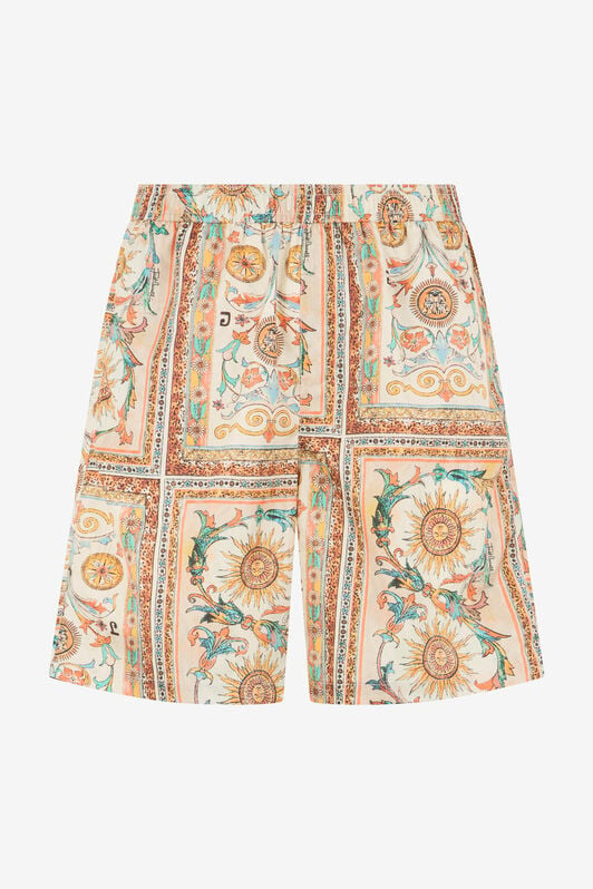 JC Bermuda-Badeshorts Mit Persian Tarot Print JC Bermuda-Badeshorts Mit Persian Tarot Print 744 BEIGE + 217 AZZU WFT137-WF195