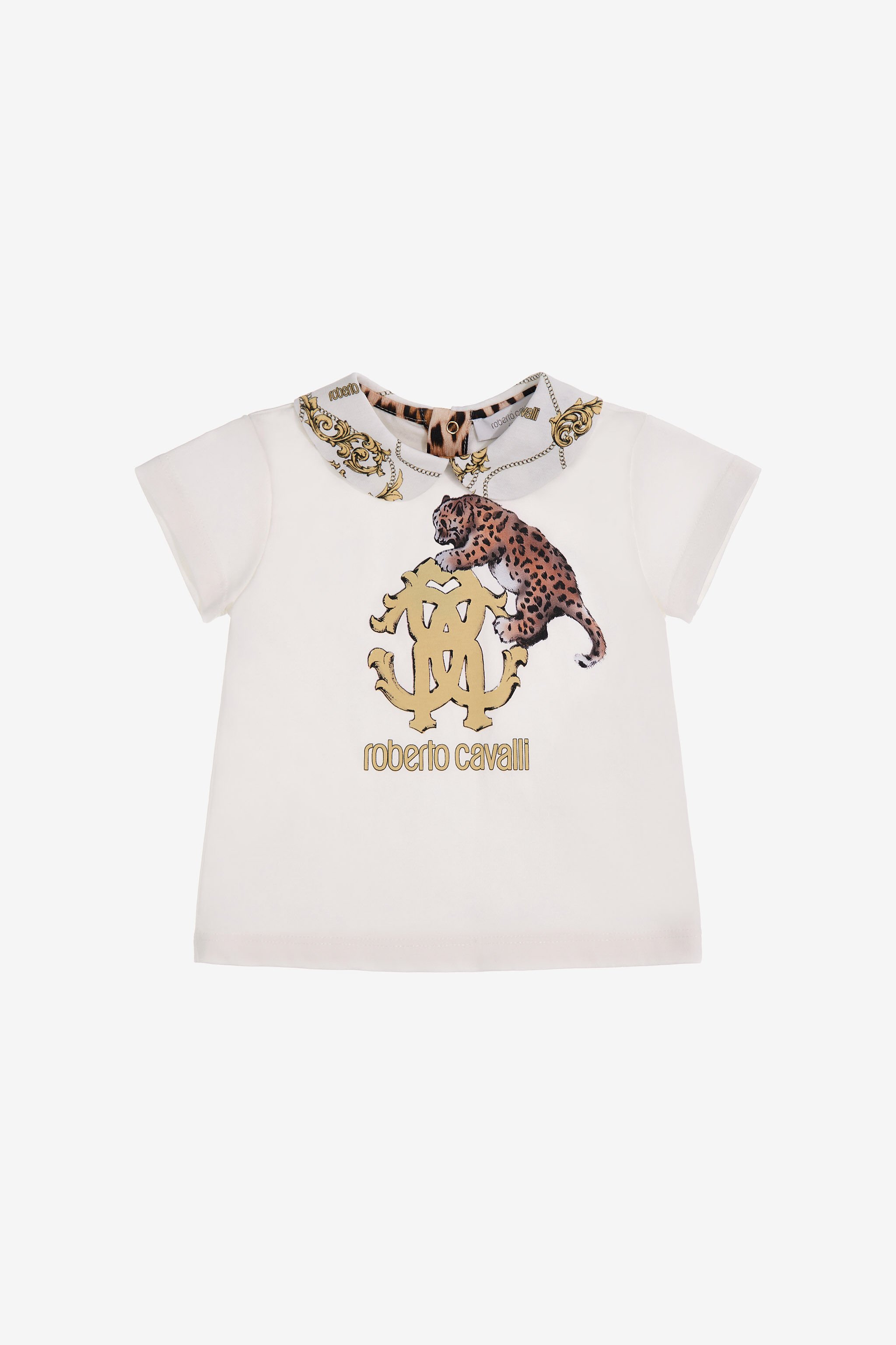 JU T-shirt con logo Bianco SJT603-JD001