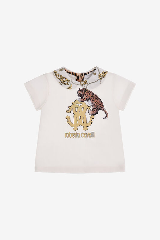 JU T-shirt con logo JU T-shirt con logo Bianco SJT603-JD001