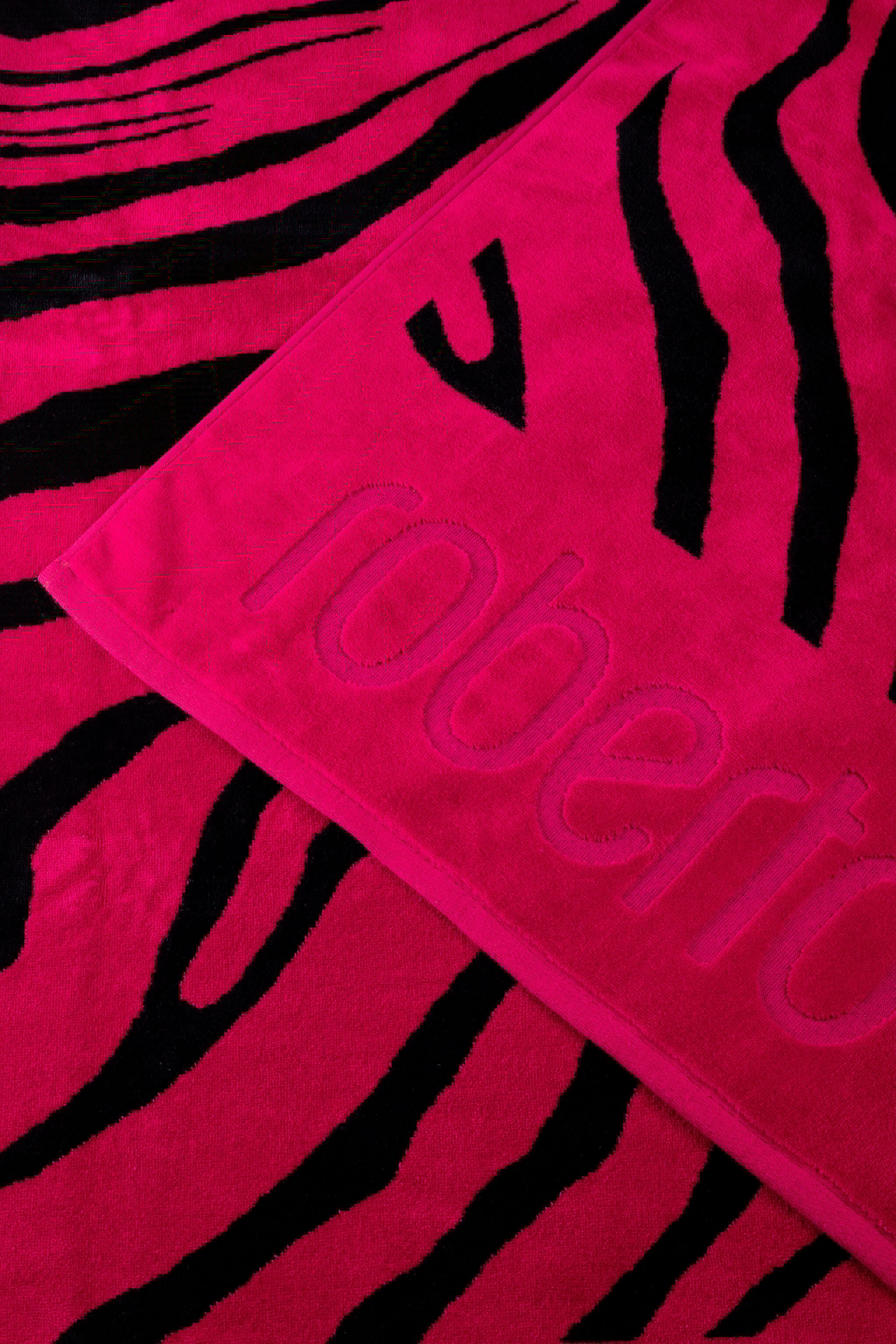 HO Strandtuch mit Zebra 2000-Print PINK UALH09-IH010