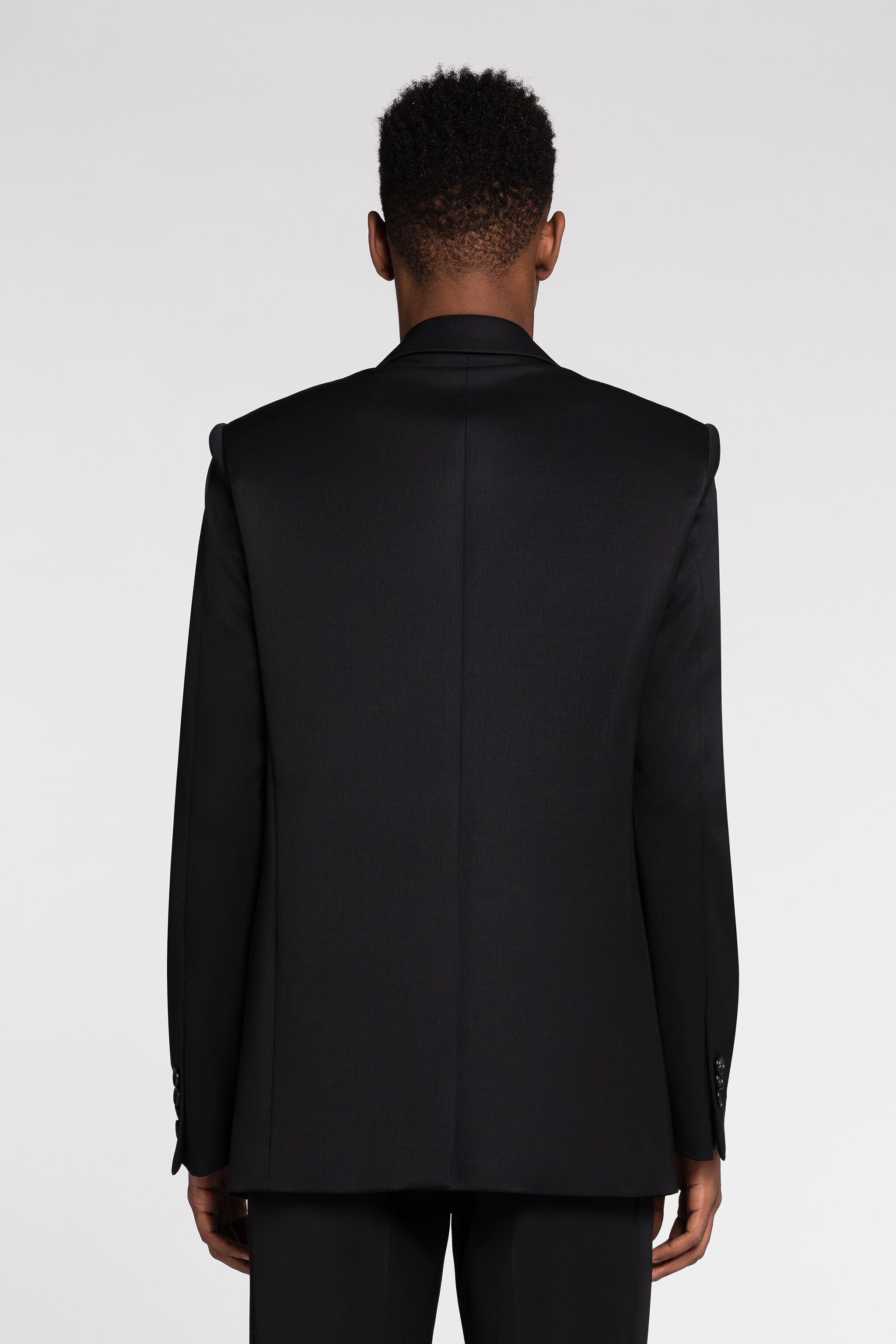 RC Blazer en laine à ornement Tiger Tooth Noir RRT435-VW020