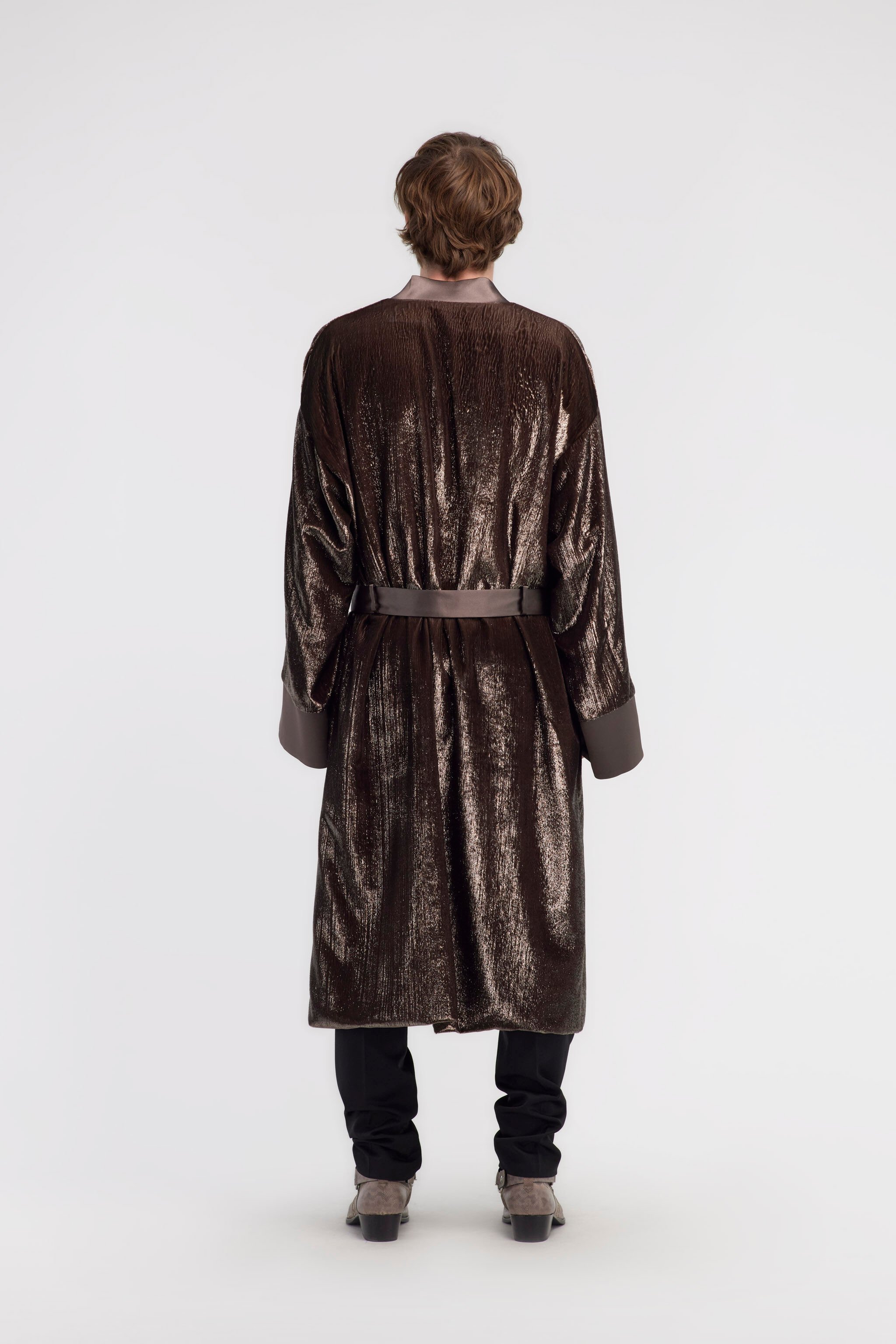 RC Giacca in velluto Marrone scuro RRT460-8R010