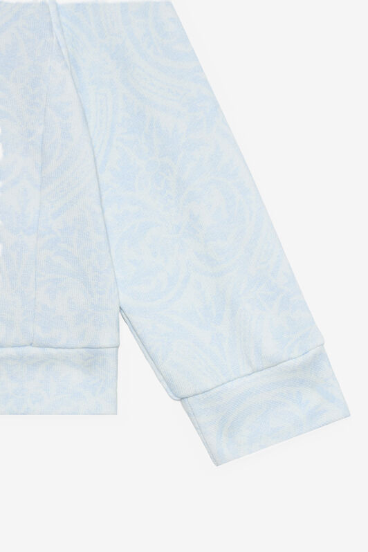 JU Felpa Baby Blue Con Stampa Floreale JU Felpa Baby Blue Con Stampa Floreale BABY BLUE VJT694-5OP28