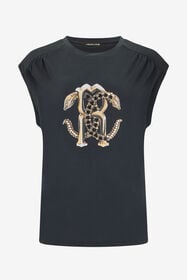 RC Schwarzes T-Shirt BLACK SOT60H-1H003