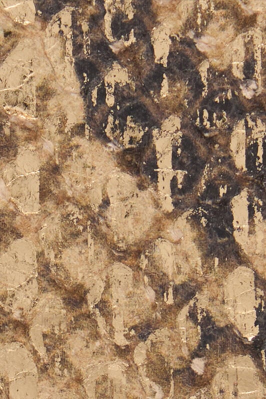 RC Cintura Con Motivo Python Dorato E Fibbia Serpente GOLD WWC002-PZS01