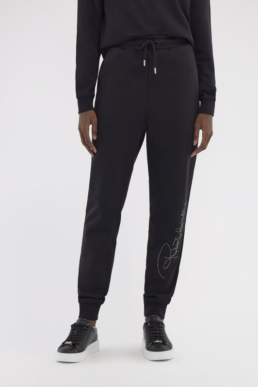 RC Sporty pants with signature Noir NOT22B-CF052