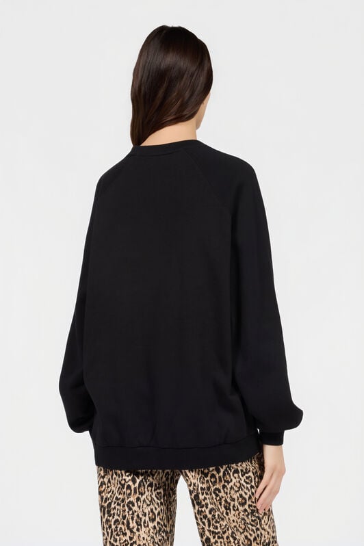 JC Black Sweatshirt BLACK RKT895-RK401