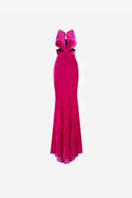 ${brand} Samtkleid mit Pantherkopf ${colorDescription} ${masterID}