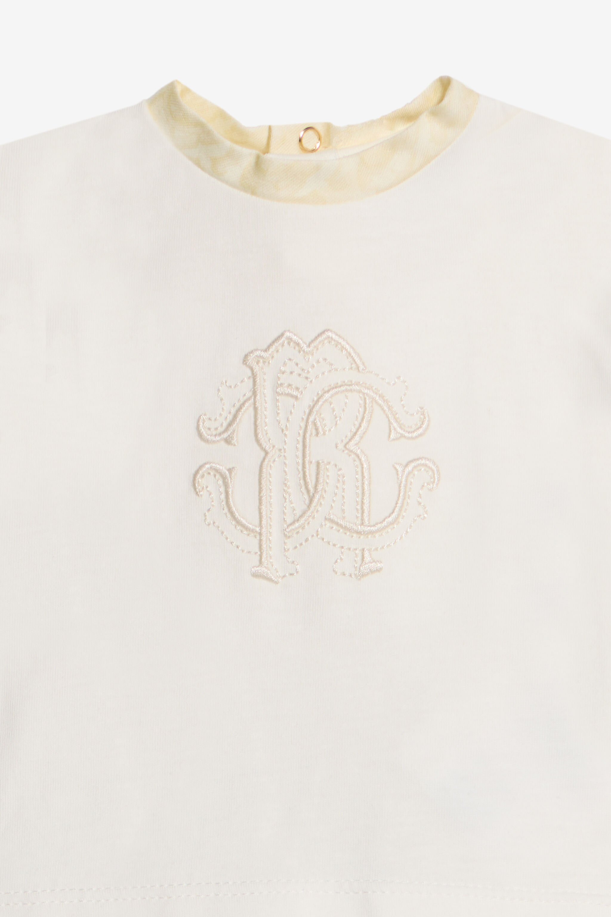 JU Monogram Zebra Print Cotton Set IVORY WJT809-JFR11