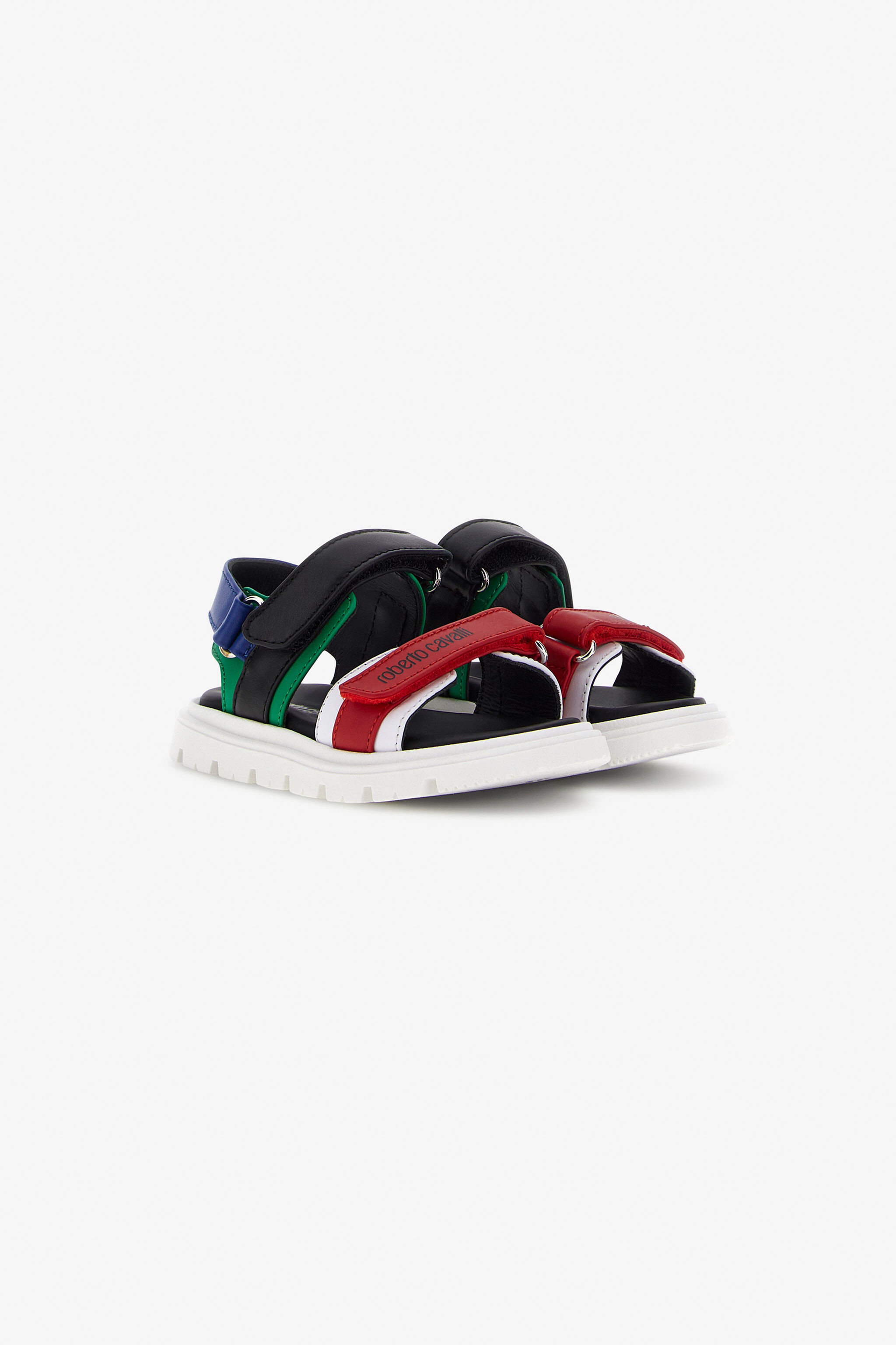 JU RC Logo Sandals MULTICOLOR SJS02C-PZJ02