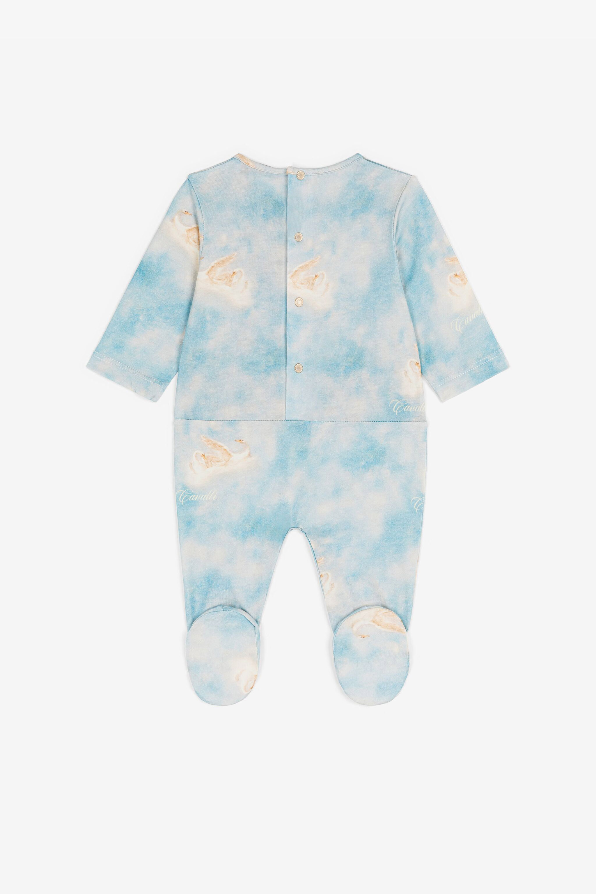 JU Tutina con stampa Azzurro RJT81K-JFI06