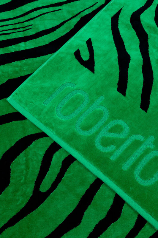 HO Strandtuch mit Zebra 2000 Print HO Strandtuch mit Zebra 2000 Print GREEN UALH09-IH010