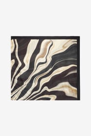 RC Foulard Imprimé Zebra NATURAL/BLACK XQI003-HZT26