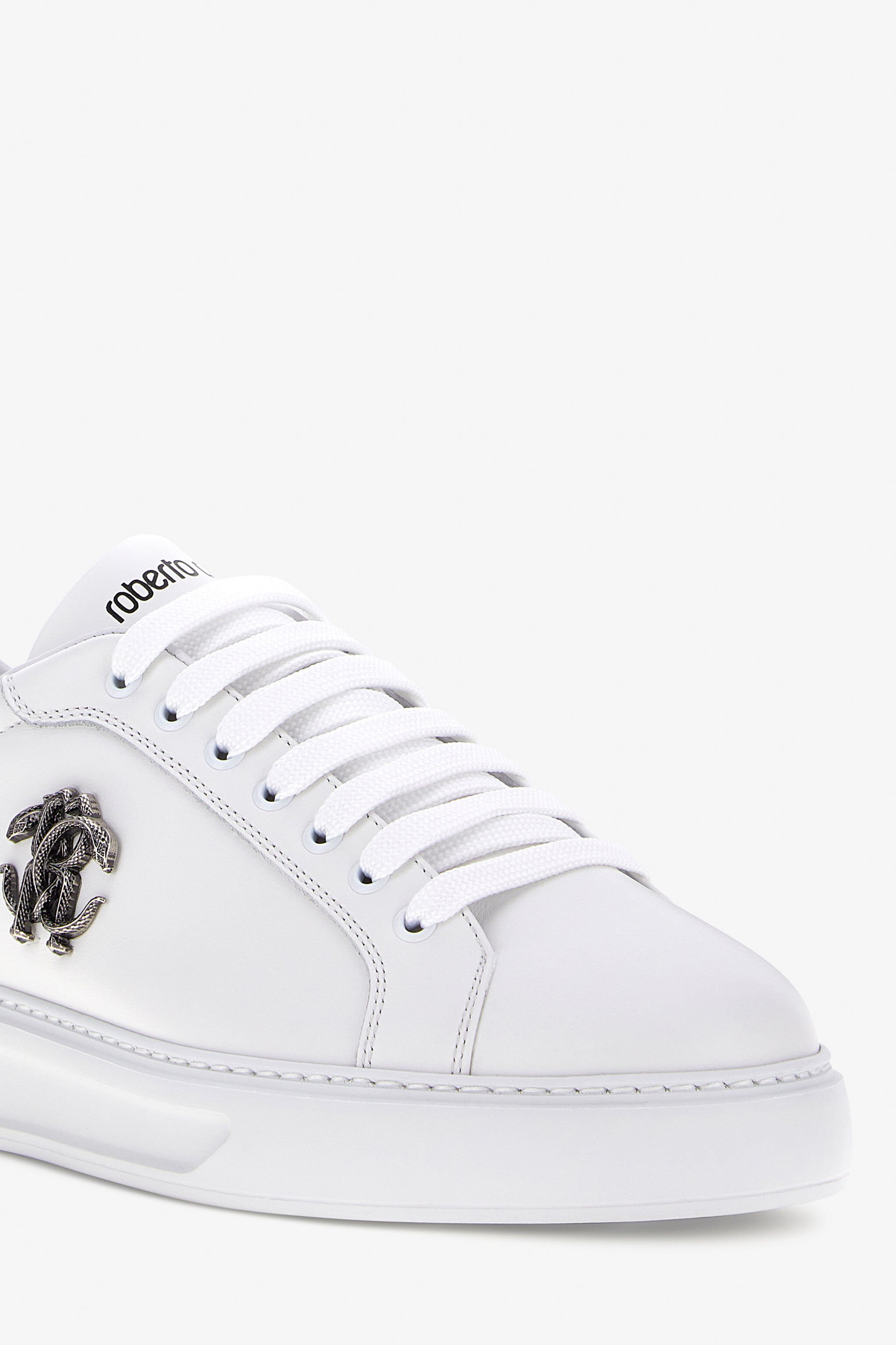 RC Sneakers con Monogram RC Bianco/Nero SRS099-PZA90
