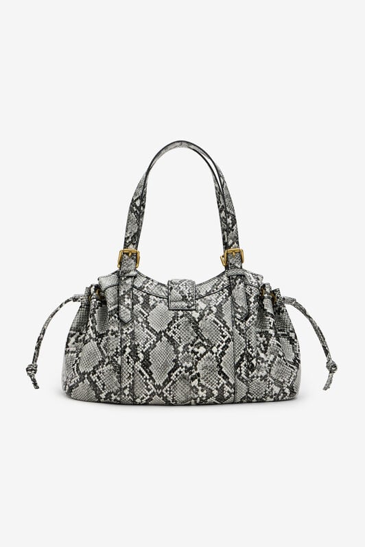 JC Pitone Print Shoulder Bag 003+899 WFB097-WF427