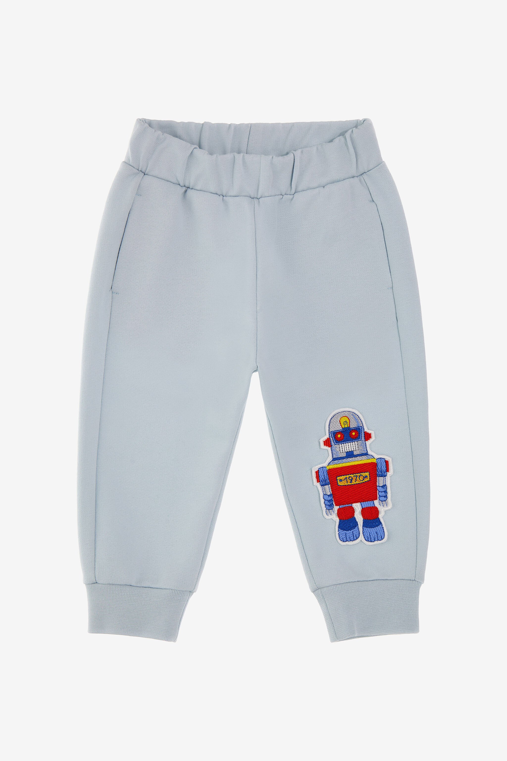 JU Printed pants Light blue SJT215-CF050
