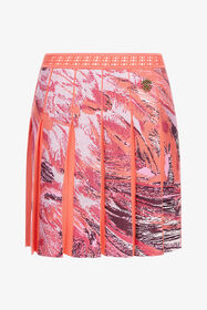 ${brand} Plumage print knitwear skirt ${colorDescription} ${masterID}