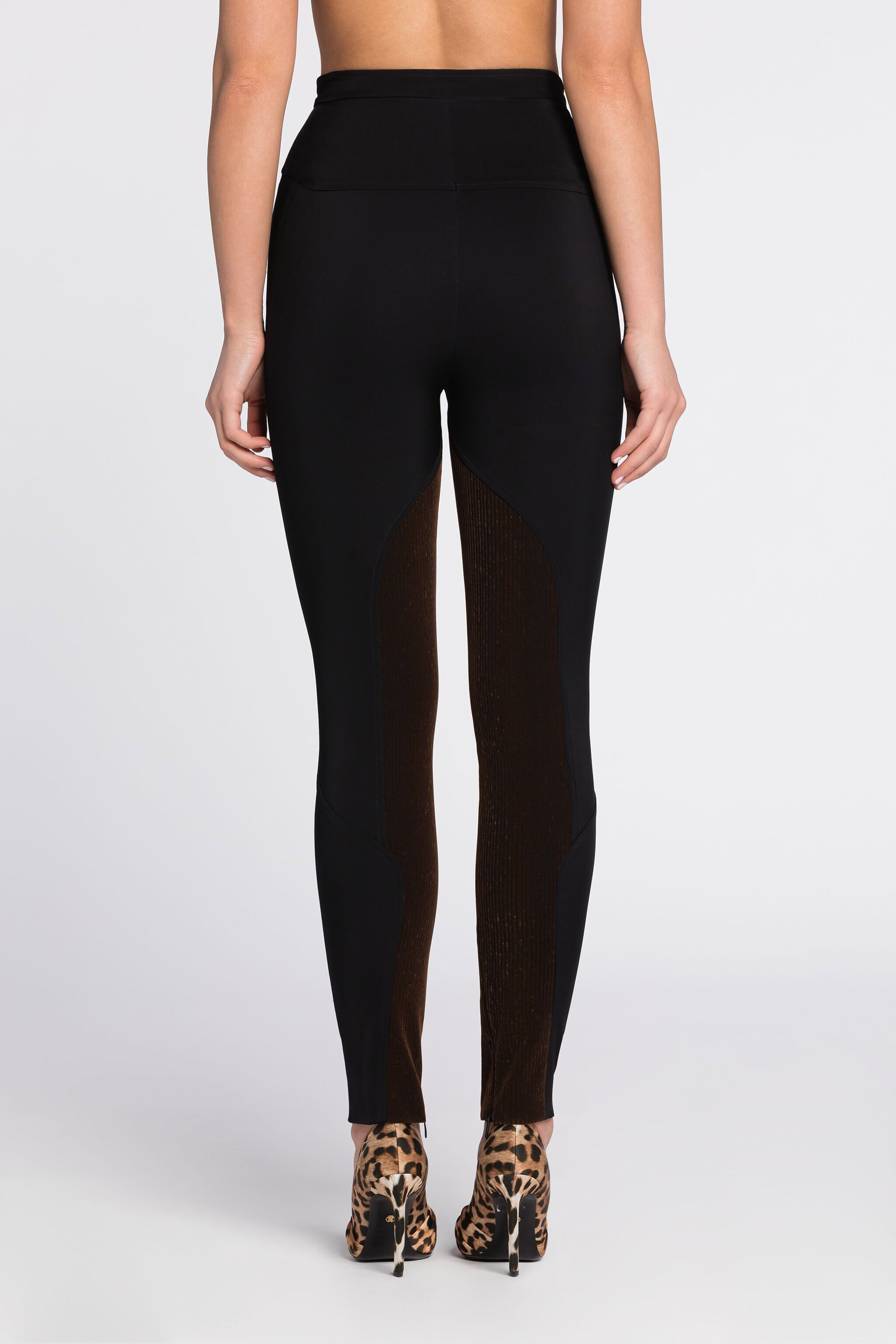 RC Tiger Tooth Skinny Trousers Black RKT201-HR002