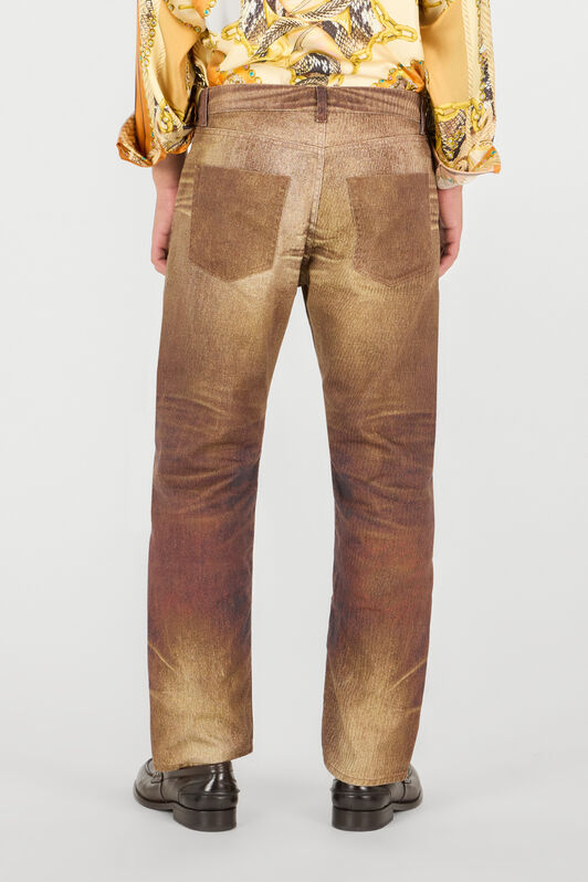 RC Man Cotton Trousers Marrón UMJ216-4NO91