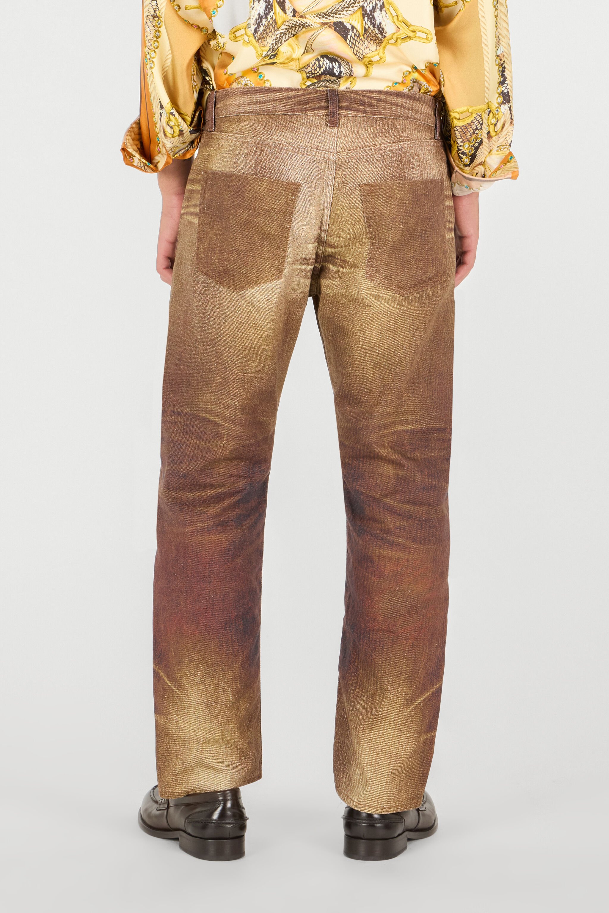 RC Man Cotton Trousers Marrón UMJ216-4NO91