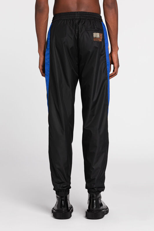 RC Stripe-detail track pants Black QRT25D-SB001