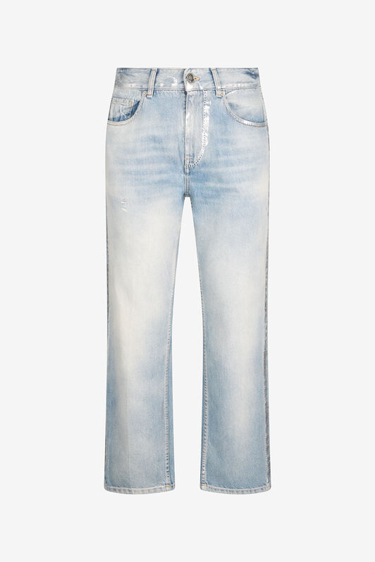 RC Man Cotton Trousers Bleu UMJ215-VT001