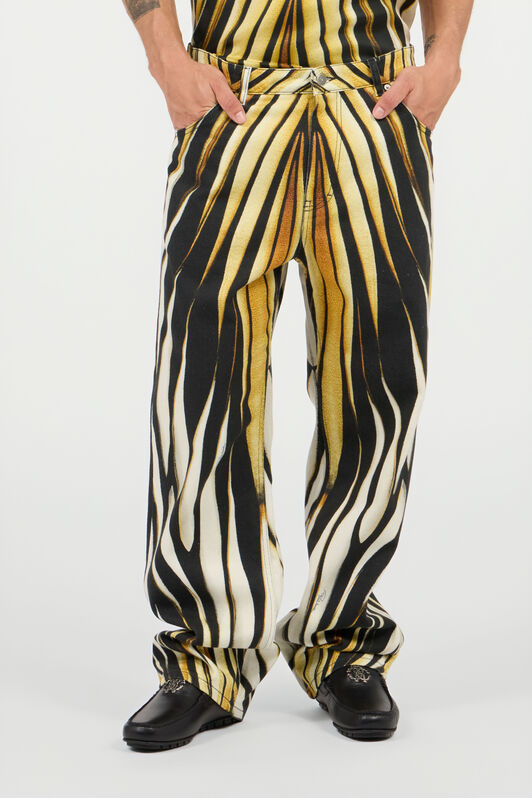 RC Ray of Gold Print Jeans GIALLO SEN.C.150850 VRJ210-4NP79