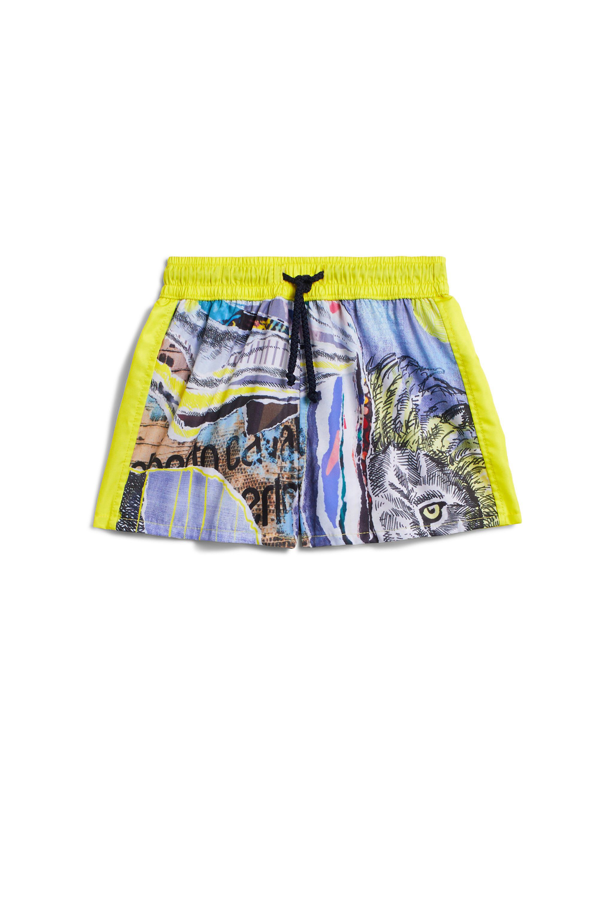 JU Street Collage print swimming shorts MULTICOLOR IJW053-TCQ89