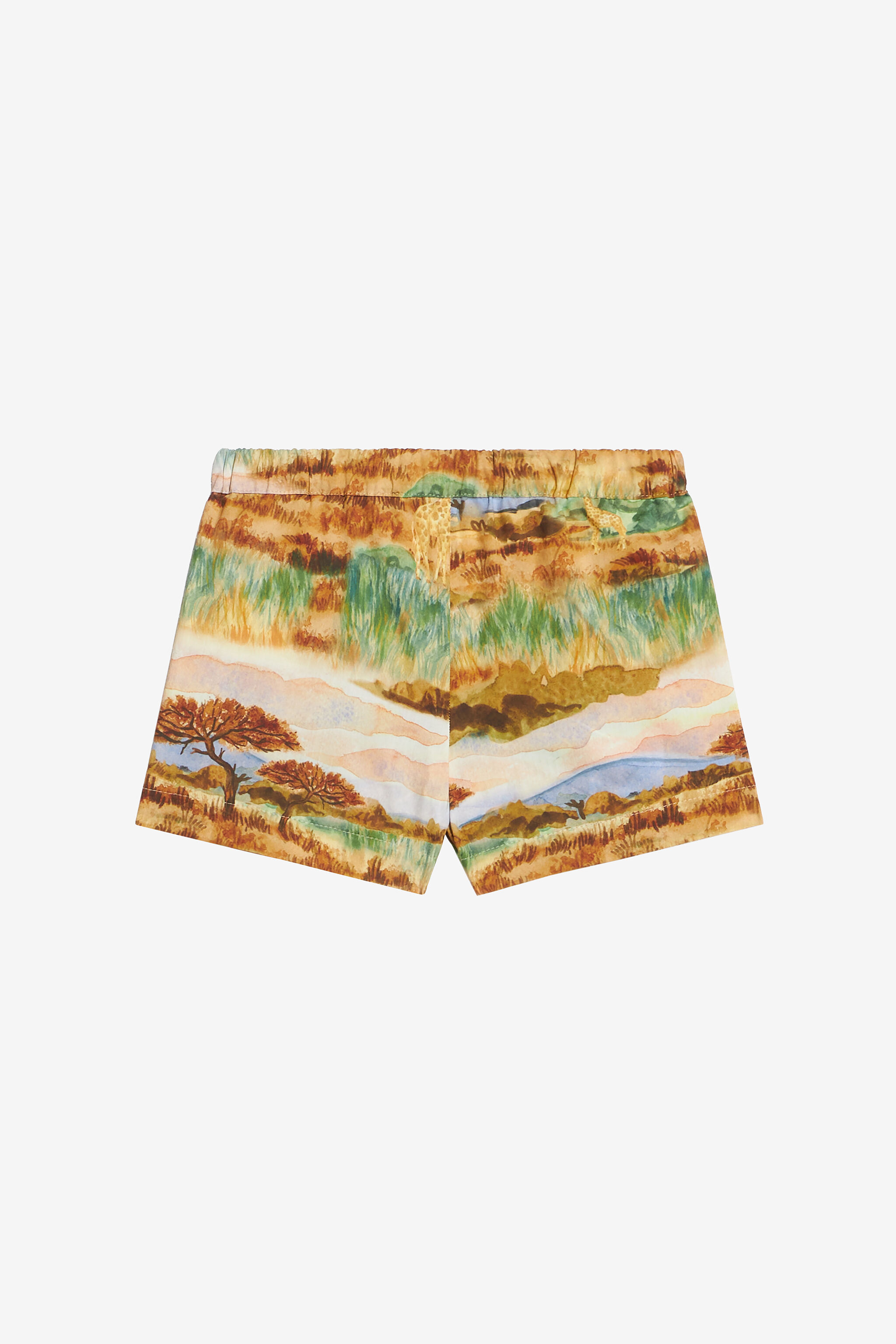JU Shorts Con Stampa Safari Marrone chiaro UJT220-7MO40
