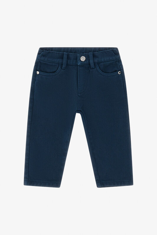 JU Pantalon avec logo RC Bleu TJJ208-CE035