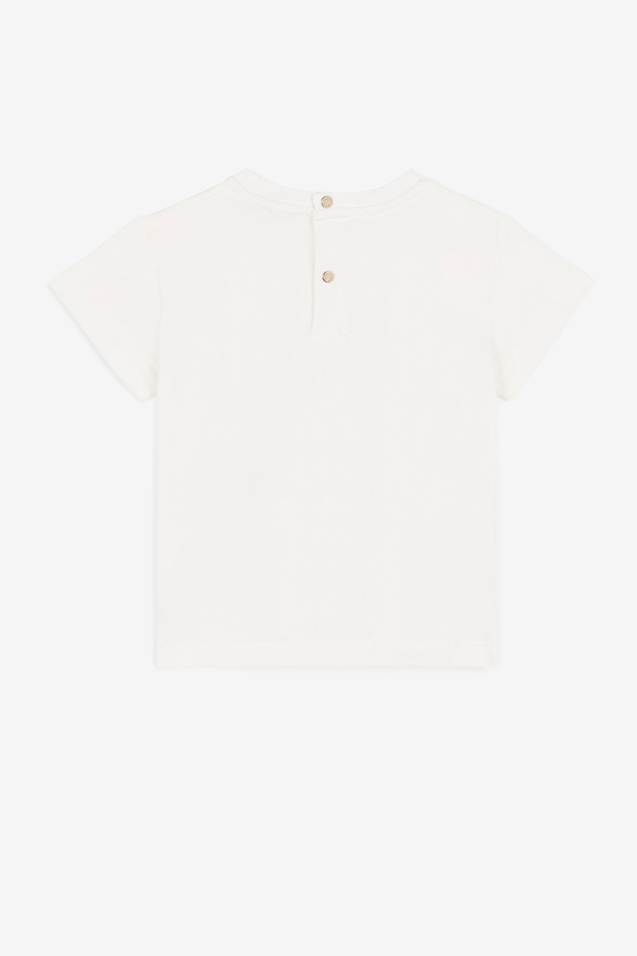 JU T-shirt con logo Bianco QJT616-JV025