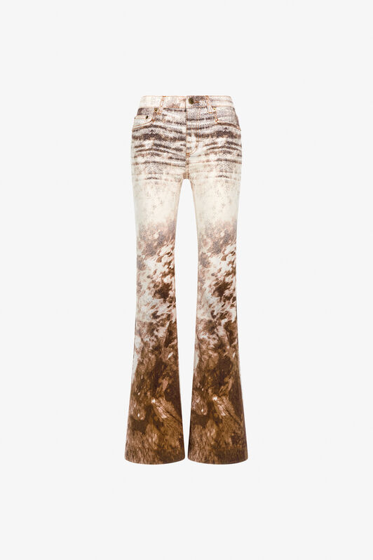 RC Appaloosa Print Jeans Marrón TKJ205-DAN09