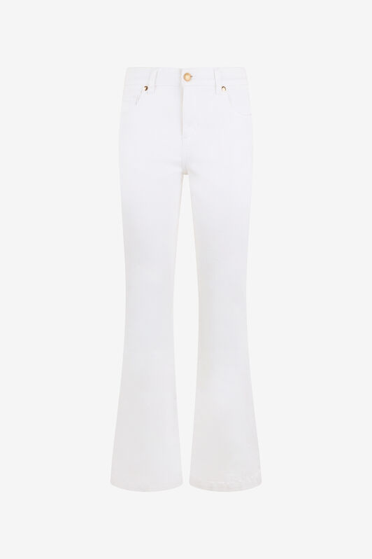 JC Denim Trousers in Cotton JC Denim Trousers in Cotton WHITE WFJ034-WF518