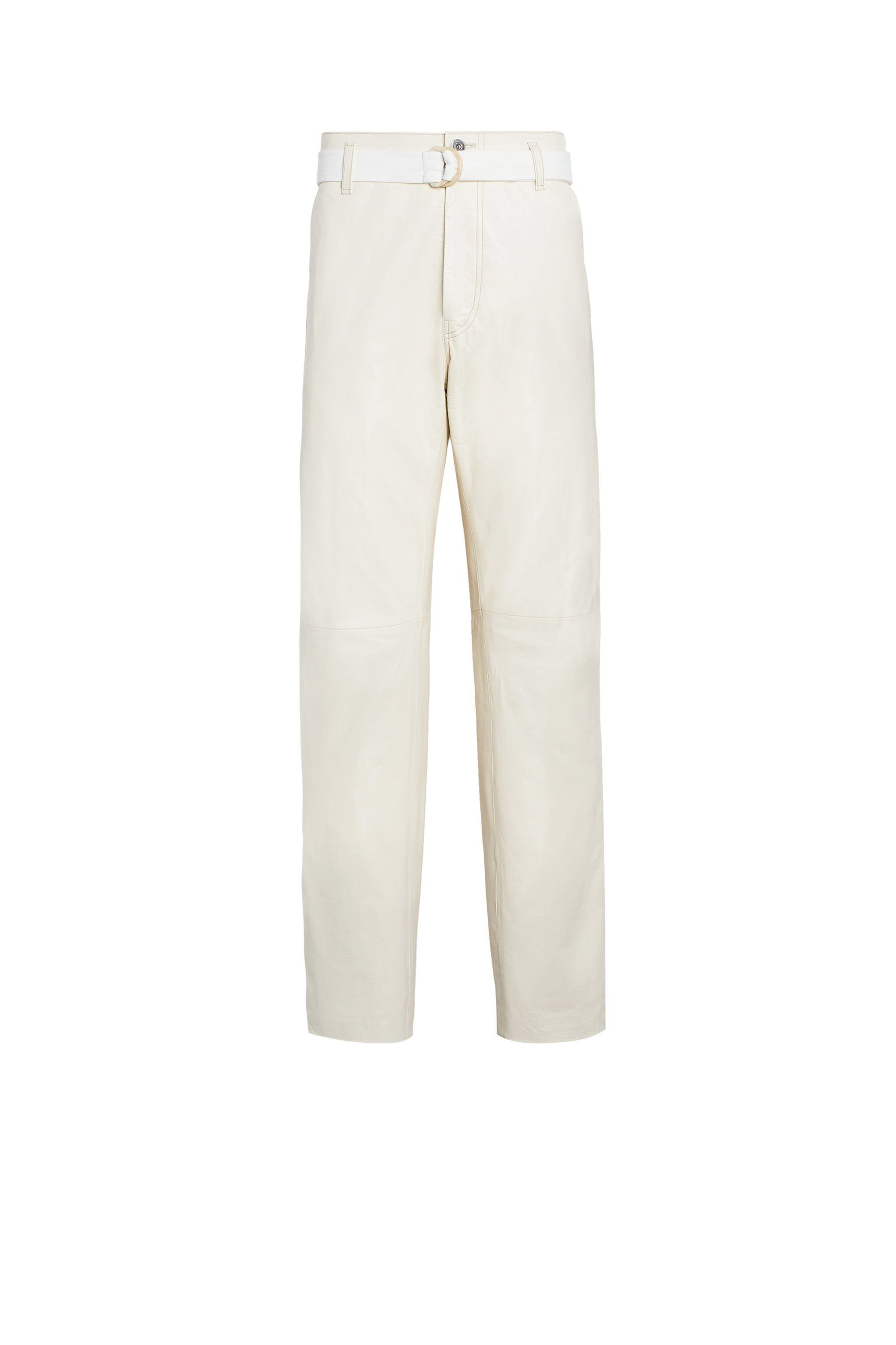 RC White nappa chino trousers WHITE IMP205-PN001
