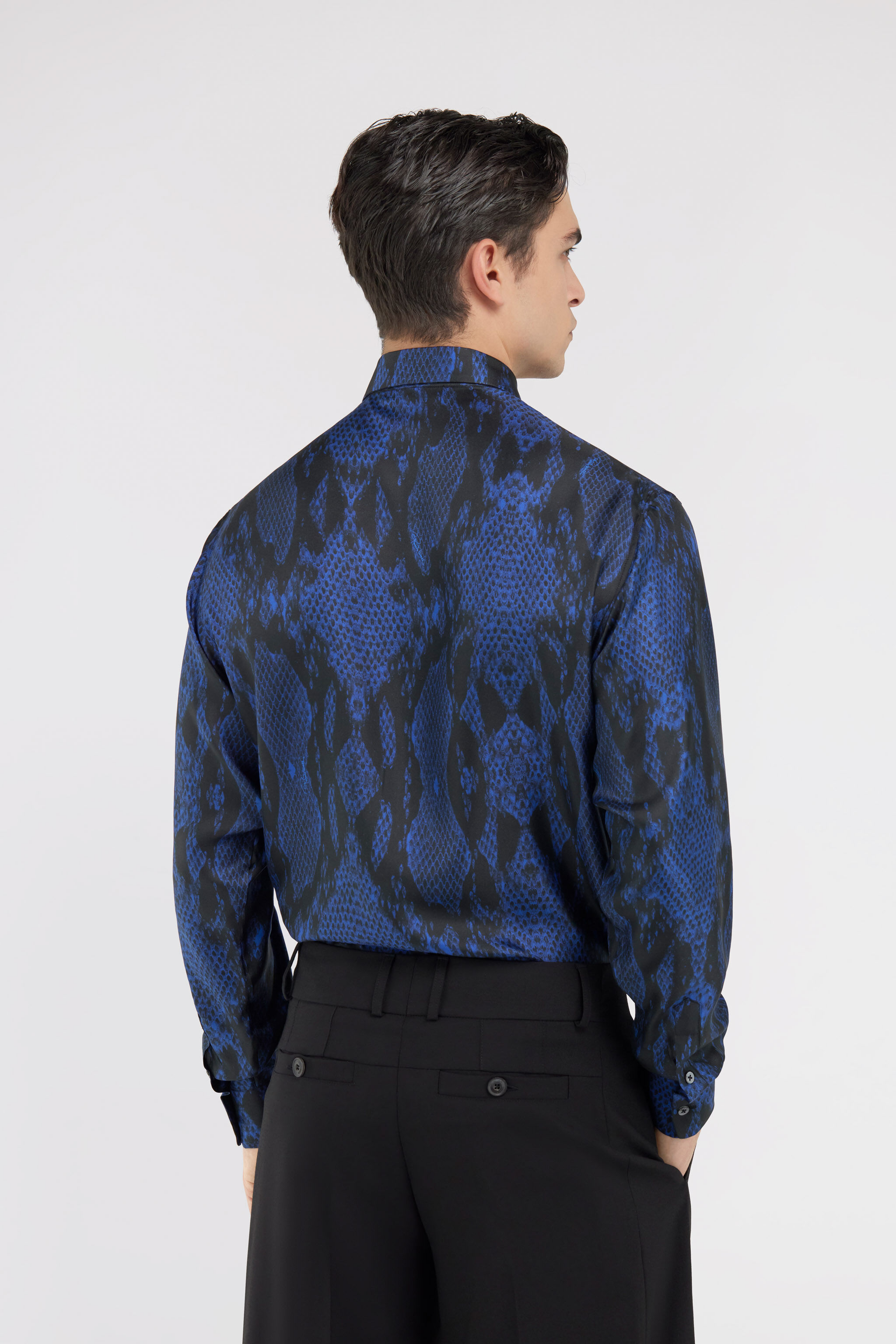 RC Camicia con stampa Blu scuro NOT70B-2NM82