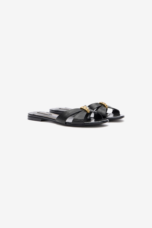 RC Slides with Jewel Embellishment RC Slides with Jewel Embellishment Black VKS023-PZ579