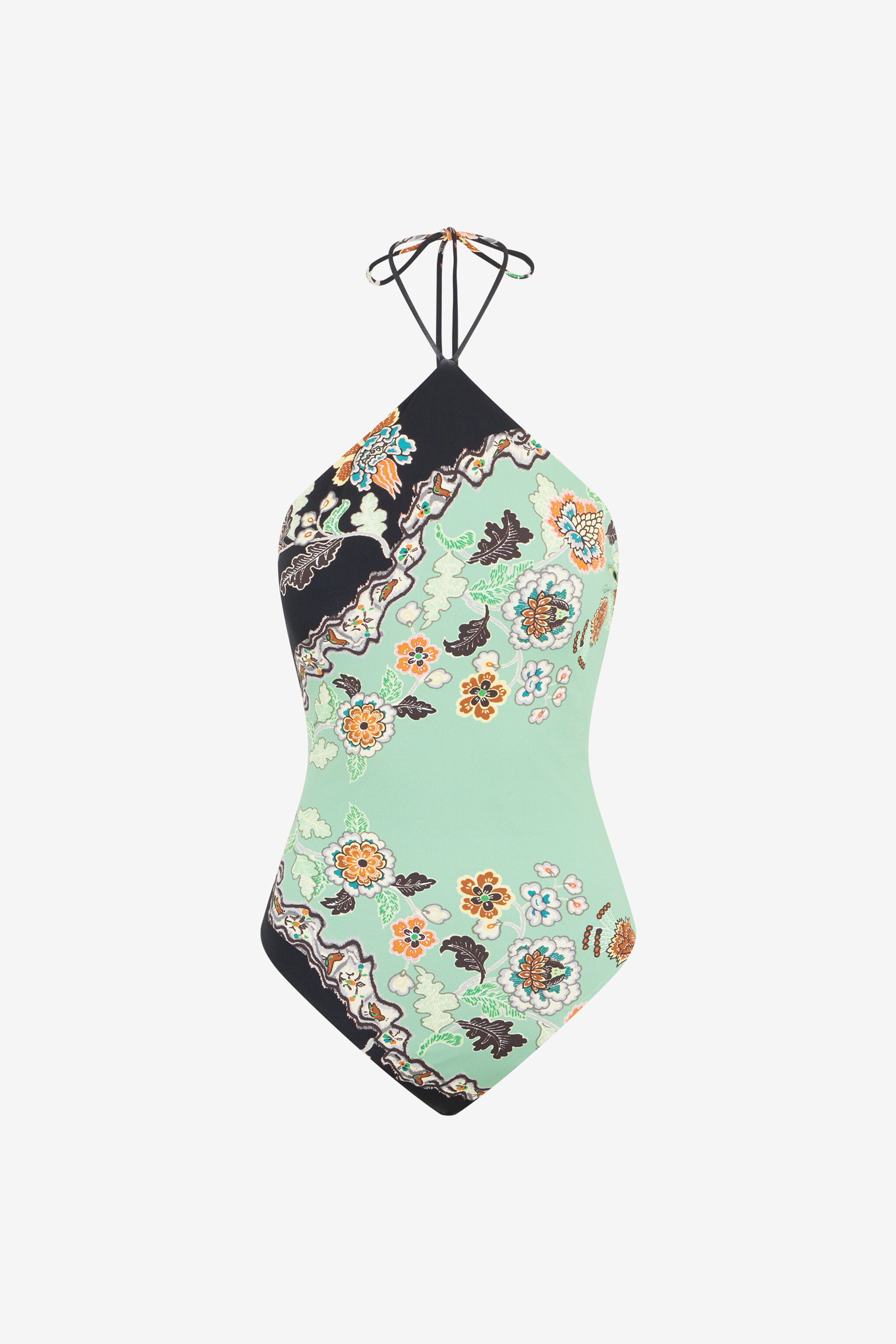 RC Top mit Kimono-Print GREEN/BLACK XQT620-LNT25