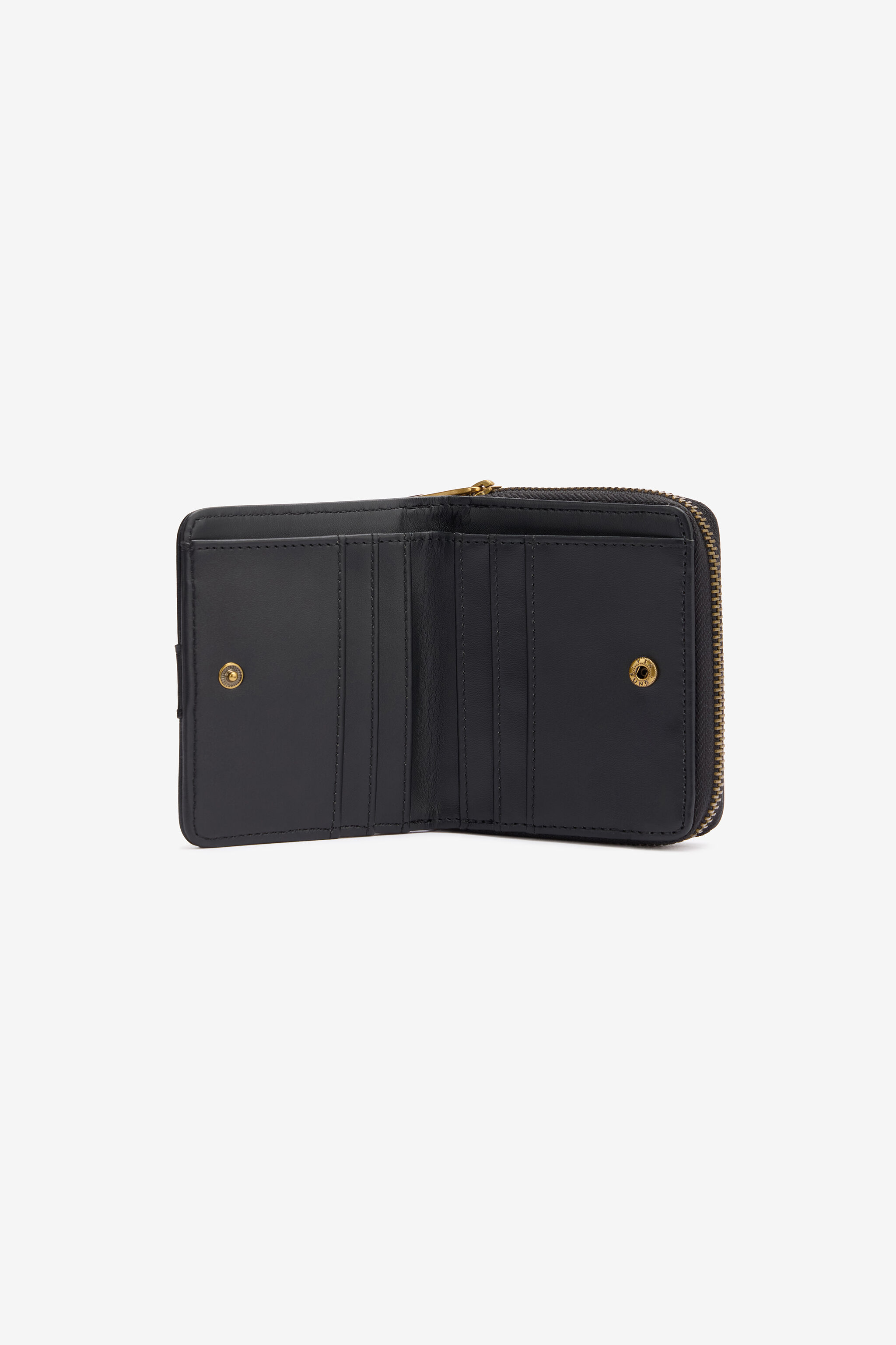 JC Wallet With Snakes And Logo Black TFP038-TF497