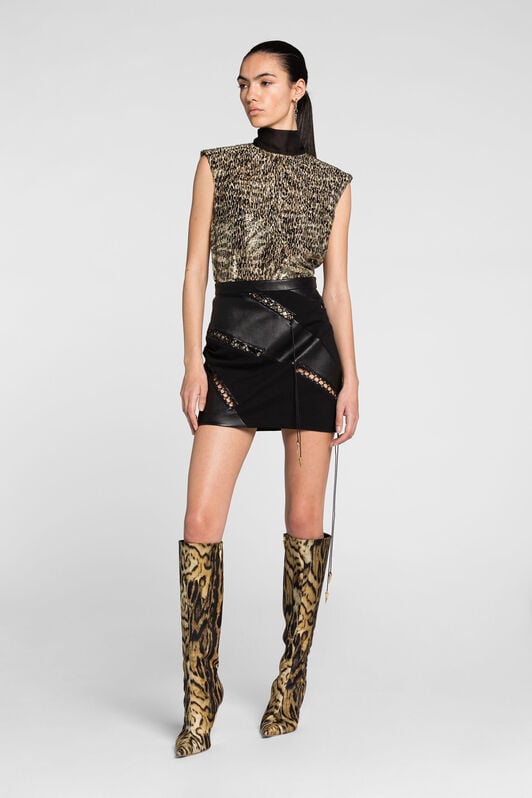 RC Zebra-Jacquard-Top RC Zebra-Jacquard-Top GOLD PKT605-FC001